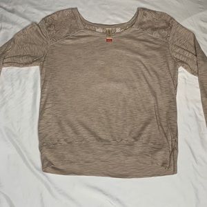 Beige lightweight sweater